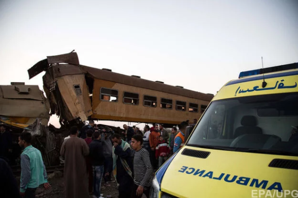 Зіткнення поїздів в Єгипті: вже відомо про 20 загиблих