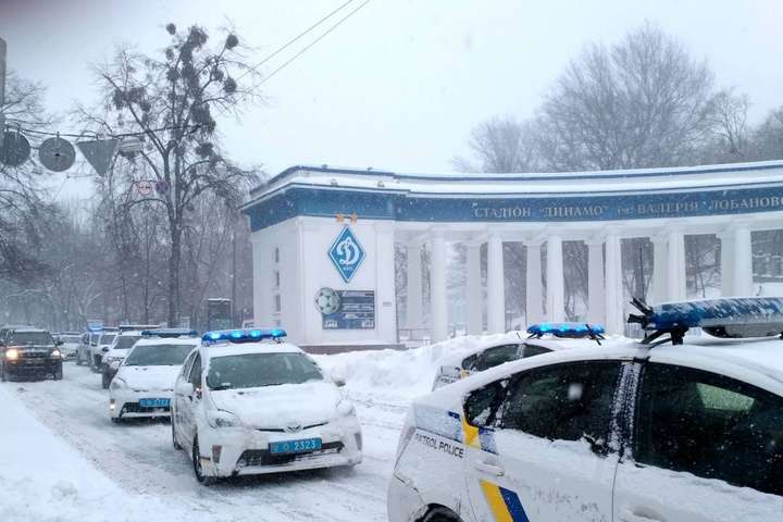 У центр Києва стягнули поліцію