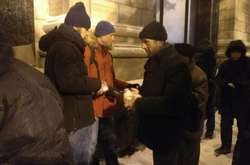 Єдиний нічний пункт обігріву працює на Майдані Незалежності