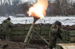 На Світлодарській дузі російські бойовики гатили з 82-мм мінометів