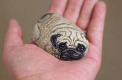  Мопс в исполнении  Аки  