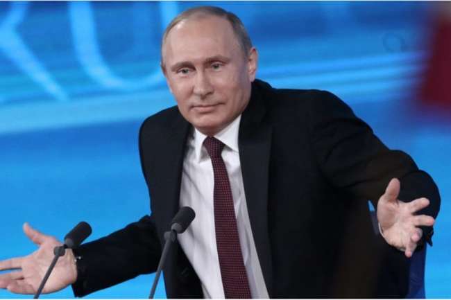 Володимир Путін - Фантазії божевільного Путіна оплачує Європа