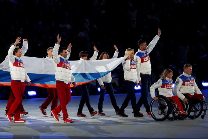 Російські паралімпійці відмовилися нести прапор на відкритті Паралімпіади-2018