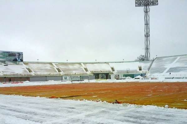 Футбольне поле перед матчем «Ворскла» - «Чорноморець» визнано задовільним (фото)