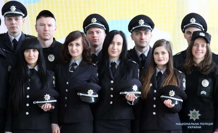 У Вінниці поліцейські склали присягу на вірність українському народу
