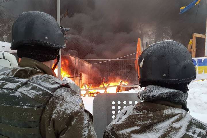 В МВД рассказали о пострадавших под Радой полицейских