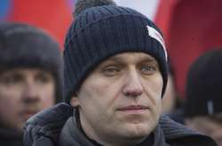 На мітингу в підтримку Путіна затримали прихильників Навального