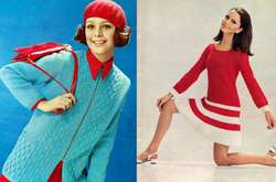 Взгляд в прошлое: Ретро коллекция женского трикотажа из модных журналов 1970-х