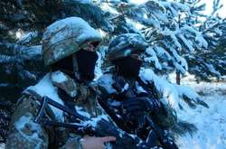  Українські бійці в зоні АТО 