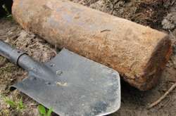 На Херсонщині у житловому секторі відкопали 50-кілограмову авіабомбу