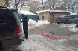  Место убийства на улице Лютеранской в Киеве 