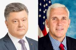 Порошенко поговорив по телефону з Пенсом