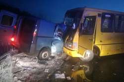 На Полтавщині рейсовий автобус потрапив у ДТП, є загиблий і травмовані