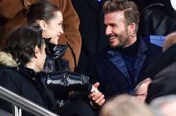 Белла Хадид и Дэвид Бекхэм