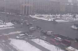 У Києві перекрили Хрещатик