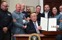 Трамп запровадив мита на імпорт сталі та алюмінію