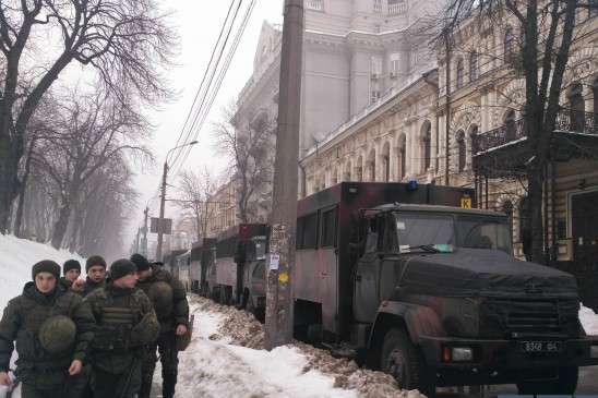 Центр Києва охороняють понад 500 силовиків 
