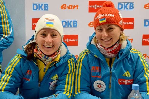 Сестри Семеренко та Джима представлять Україну у мас-старті на Кубку світу з біатлону