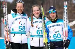 Людмила Ляшенко (справа). Фото взяте з pyeongchang2018.com