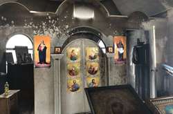 Пожежа у храмі на Оболоні: поліція підозрює підпал