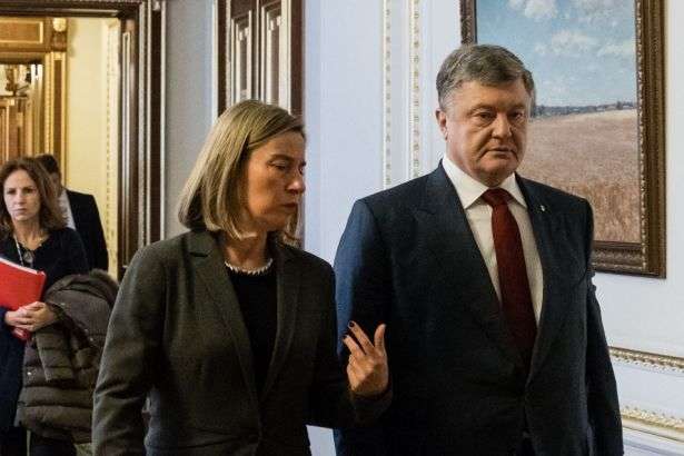 Президент просить Могеріні відрядити на Донбас другу місію послів ЄС