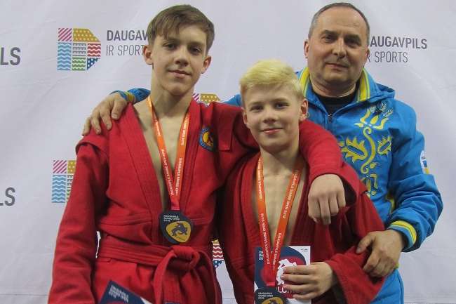 Українські самбісти здобули два золота на міжнародному турнірі в Латвії