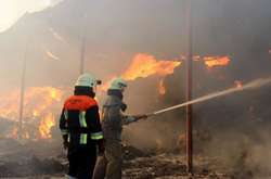 Пожежа на військовому полігоні на Миколаївщині: один загиблий, семеро з опіками