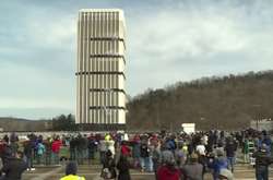 Снос здания в штате Кентукки