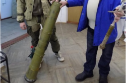 У музей Козятина привезли ракету зі Світлодарської дуги