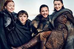 Кадр со сьемок «Игры престолов»