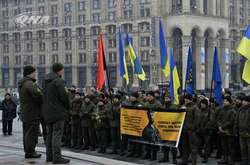 У Києві вимагали звільнити заарештованого в Італії нацгвардійця Марківа