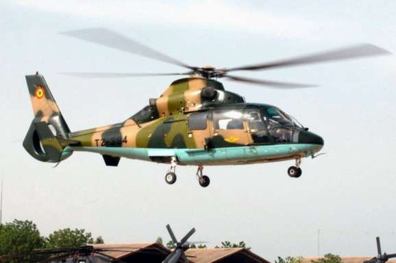 У Сенегалі впав військовий гелікоптер