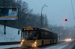 У Києві випав сніг у середині березня