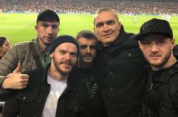 Усик відвідав матч «Барселони» проти «Челсі» на «Камп Ноу»