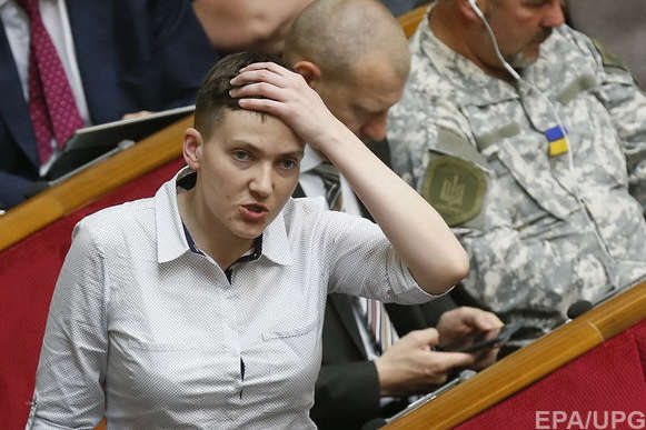 Савченко визнала, що принесла зброю у Раду