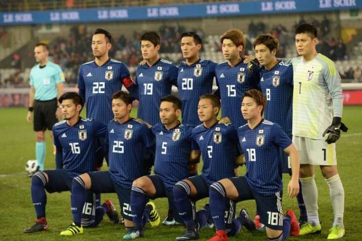 Збірна Японії оголосила заявку на товариський матч з Україною