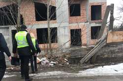 Місце трагедії на київській недобудові