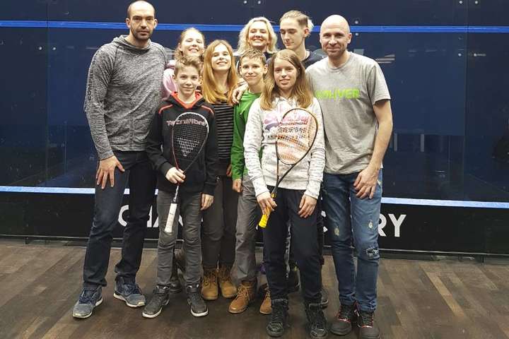 Молоді українці здобули дві нагороди на турнірі зі сквошу у Німеччині