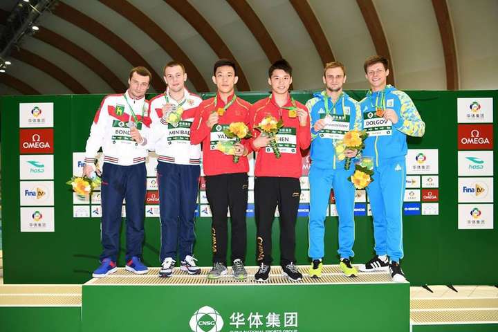 Українці здобули нагороди на турнірі зі стрибків у воду у Японії
