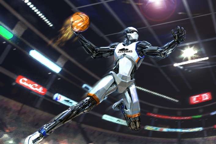Японські інженери створили робота-баскетболіста