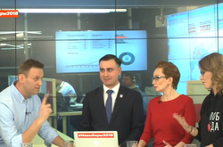 Навальний та Собчак