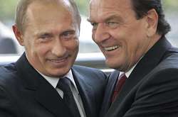 Володимир Путін і&nbsp;Герхард Шредер