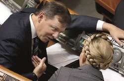 Олег Ляшко та Юлія Тимошенко