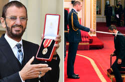 Учасника The Beatles Рінго Старра посвятили в лицарі