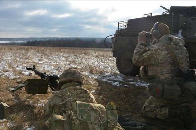 Доба на Донбасі: бойовики п’ять разів обстріляли позиції ЗСУ, є поранені