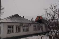 Будівля у Борисполі, де сталася пожежа