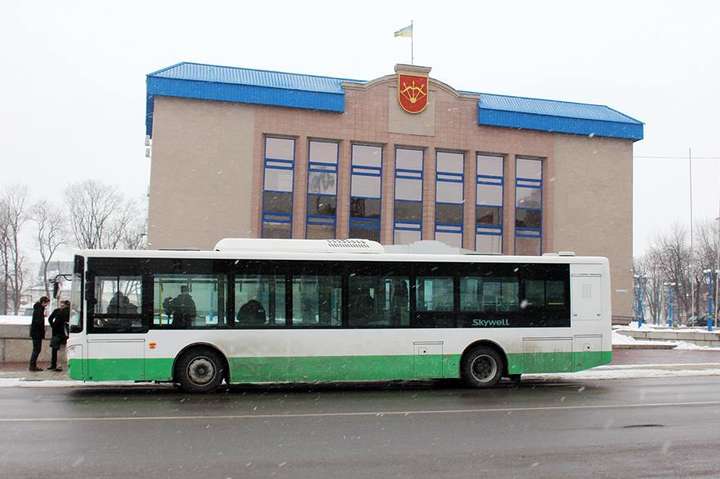 У Білій Церкві презентували електробус за 8,5 млн грн (фото)