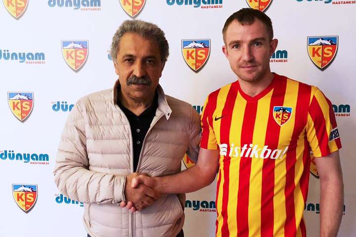 Кучер продовжив контракт з турецьким «Кайсеріспором»