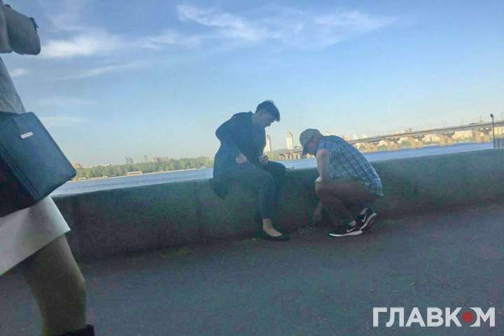 Як «суперагенти» Рубан та Савченко палили документи в центрі Києва. Оприлюднені ексклюзивні фото