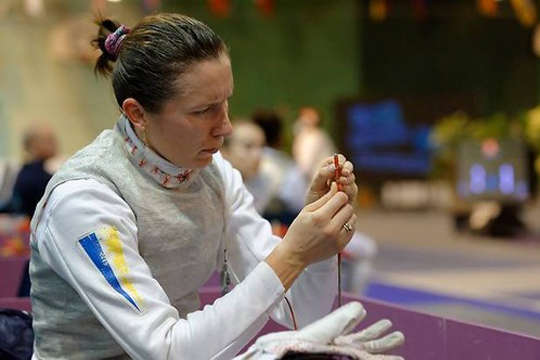 Відома українська фехтувальниця, пропустивши півроку, повернулася у спорт